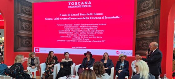 La Toscana promuove il “Grand Tour dello Donne” anche alla Bto