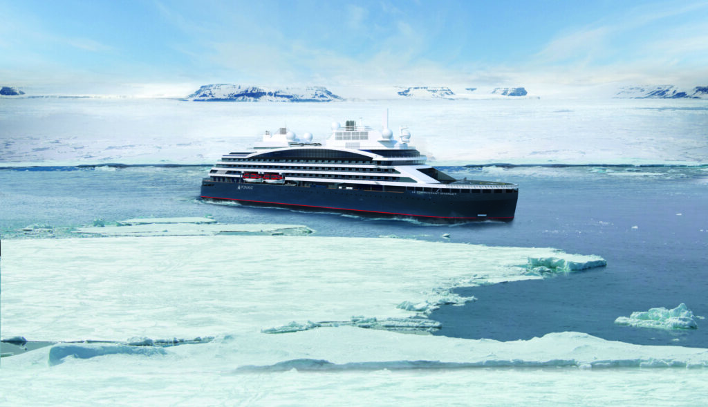 Le Commandant-Charcot da uff st Ponant