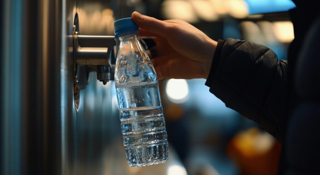 Ricarica acqua da adobe