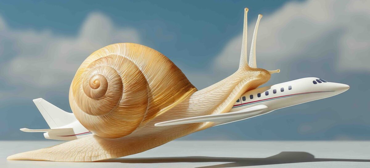 Sos consegne lumaca: <br>l’aviazione perde 11 miliardi