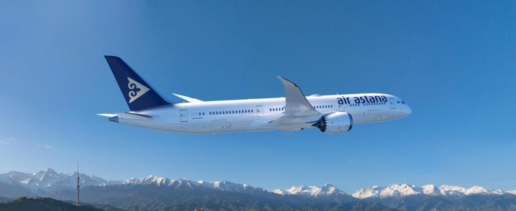 Air Astana Boeing 787-9 da uff st
