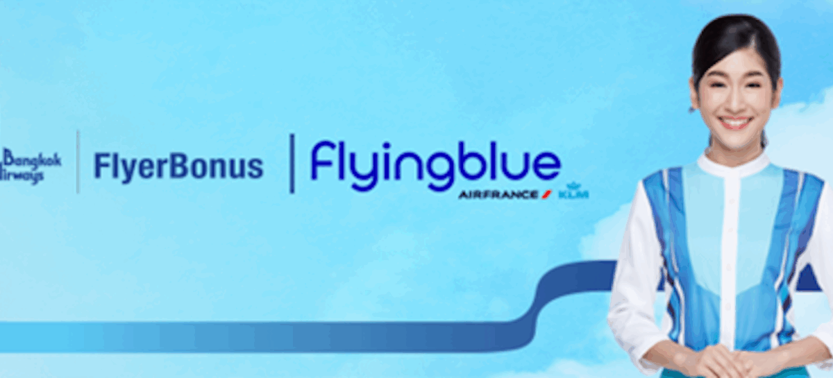 Frequent flyer: Air France-Klm si allea a Bangkok Airways 