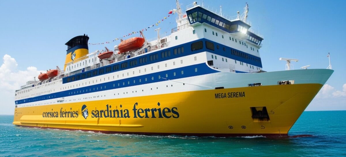Mega Serena entra nella flotta di Corsica Sardinia Ferries