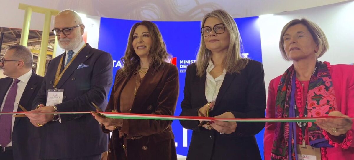Italia “the queen” al Wtm. <br>Inaugurazione con Santanchè