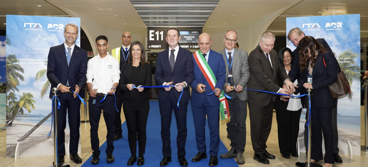 Ita Airways inaugura il volo Roma-Mauritius
