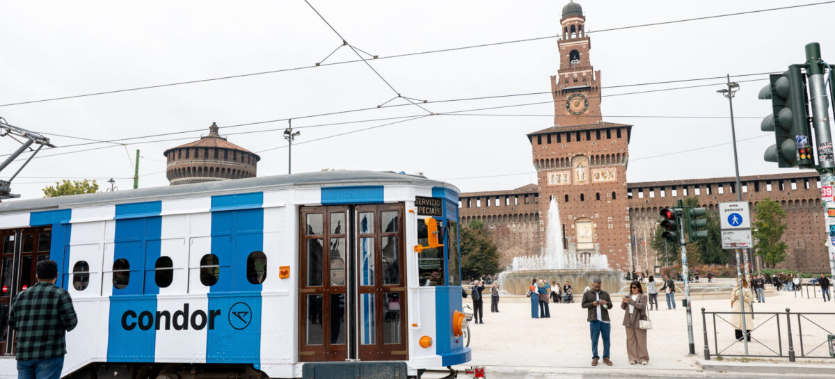 Condor e il tram che “simula” la business class