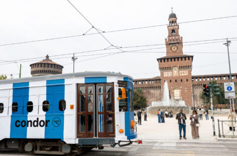 Condor e il tram che “simula” la business class