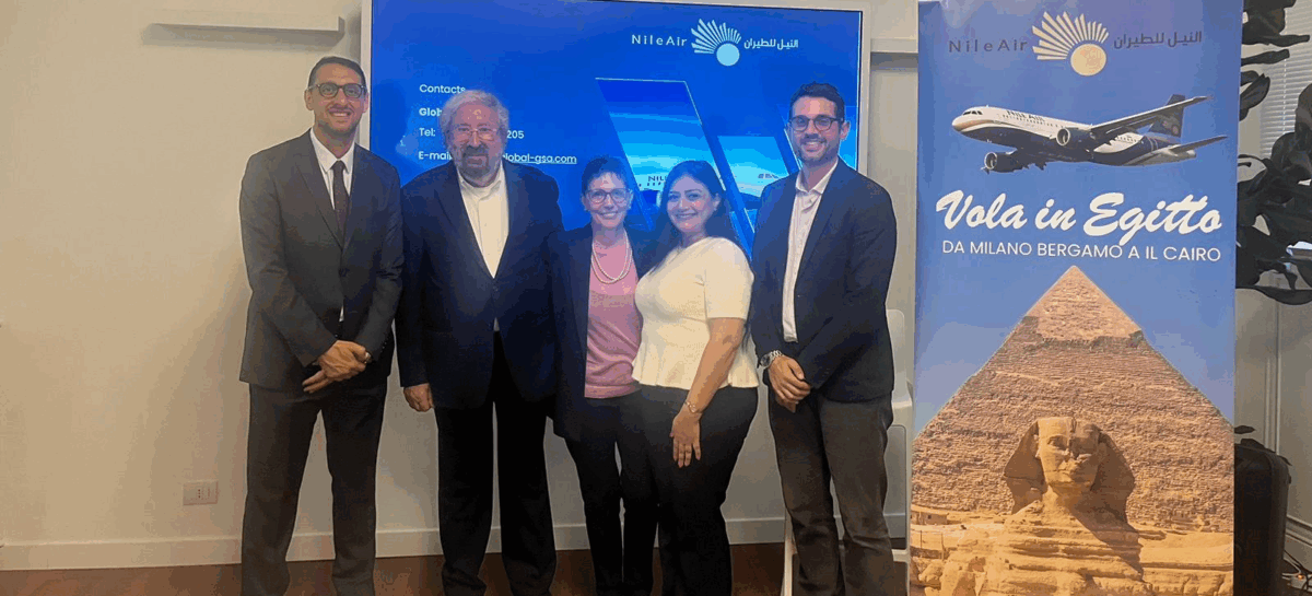 Egitto, spinta Nile Air dall’aeroporto di Bergamo