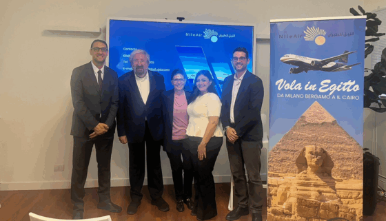 Egitto, spinta Nile Air dall’aeroporto di Bergamo