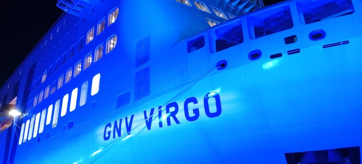 Gnv battezza Virgo a Palermo: è il primo traghetto a gnl