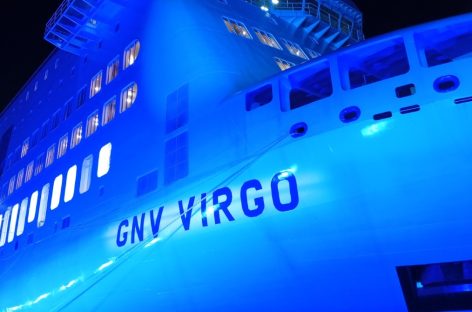 Gnv battezza Virgo a Palermo: è il primo traghetto a gnl