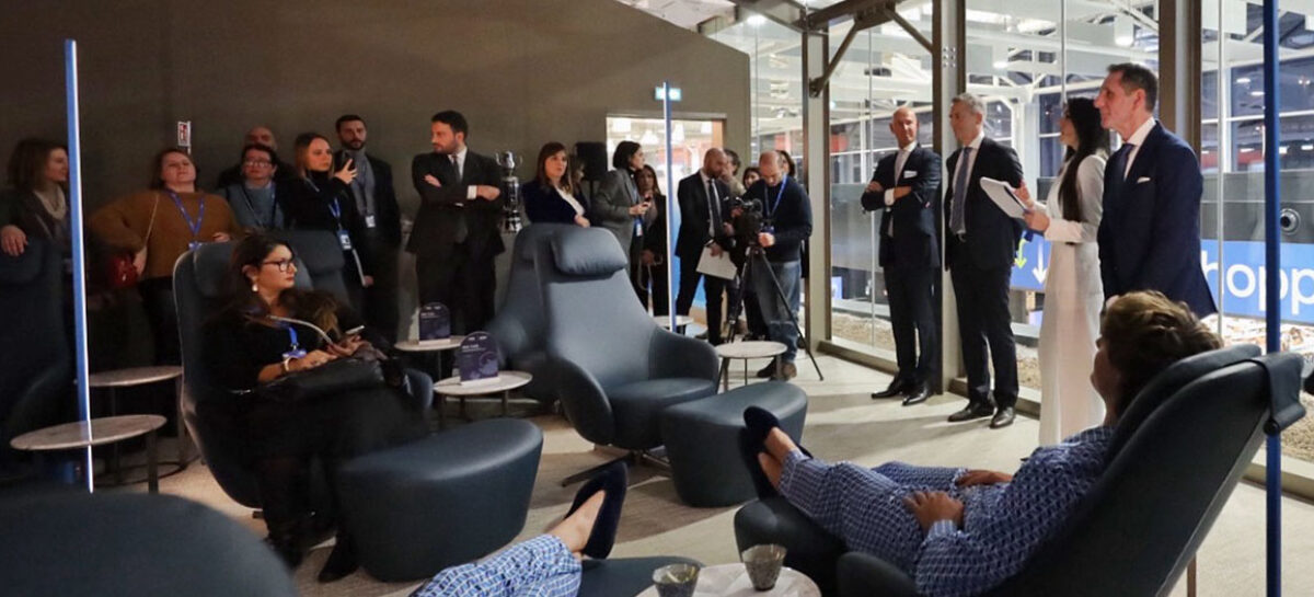 Ita Airways rinnova l’Hangar Lounge di Roma Fiumicino