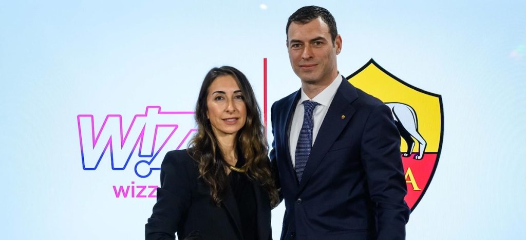 Wizz Air e As Roma uff. stampa