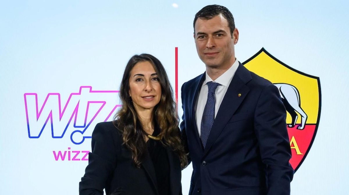 Calcio, Wizz Air diventa main partner dell’As Roma