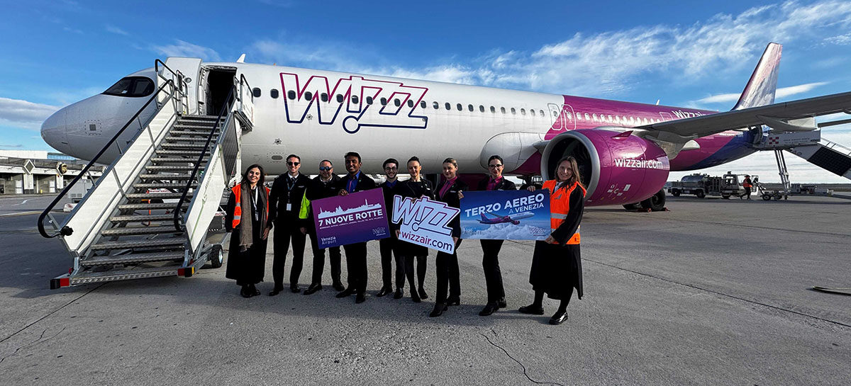 Wizz Air vola da Venezia a Londra Luton. E scommette sulla Transilvania