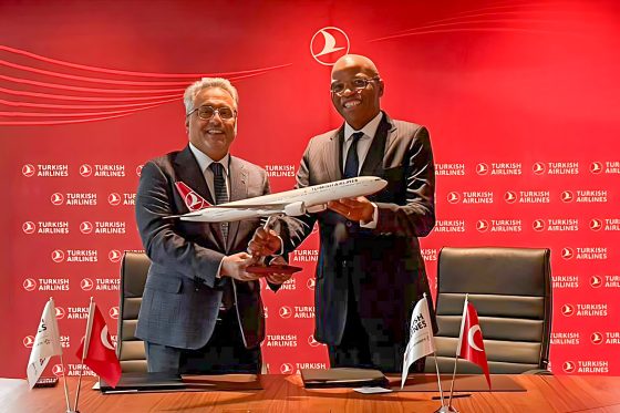 Turkish Airlines, accordo di codeshare con South African Airways