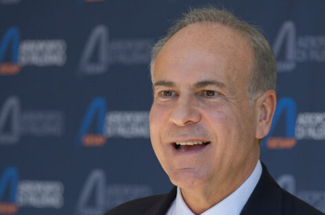 Aeroporto di Palermo, passeggeri al +6,5%. Battisti: «Crescita mirata»