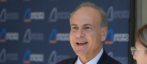 Aeroporto di Palermo, passeggeri al +6,5%. Battisti: «Crescita mirata»