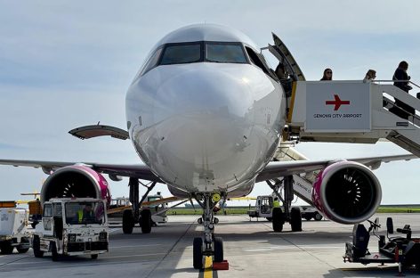 Aeroporto di Genova, numero record di passeggeri nel 2025