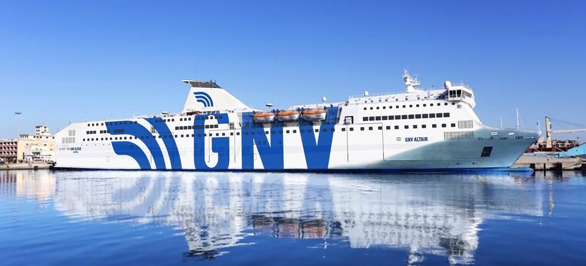 Gnv, arriva la nave Altair: salperà il 21 febbraio