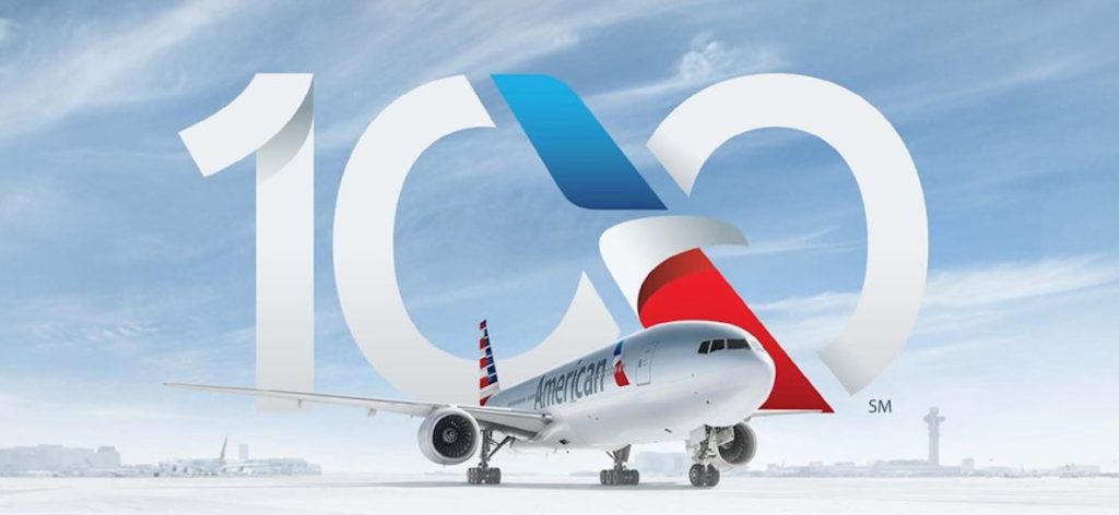 Cento anni per American Airlines uff. stampa