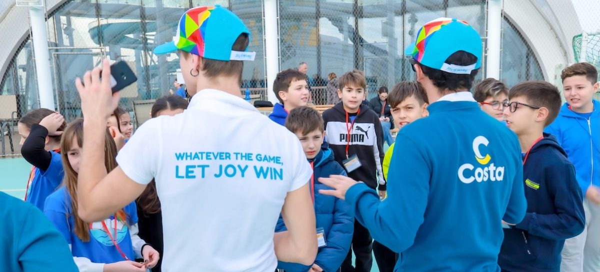 Costa Crociere, bimbi a bordo con “Joy of moving”