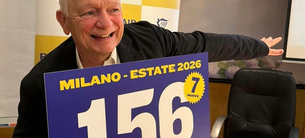 Ryanair aggiunge tre aerei a Milano