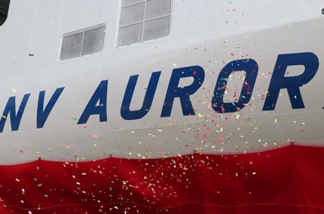 Gnv prende in consegna la nave green Aurora