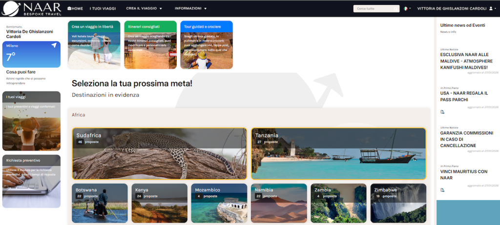 Home Page sito Naar uff. stampa