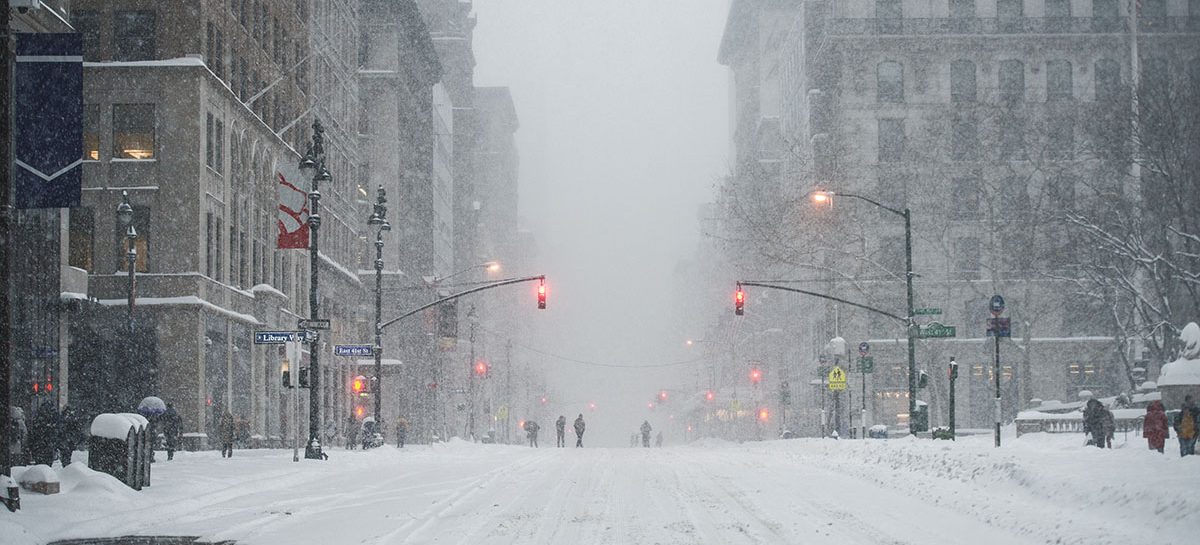 Usa, tempesta di neve. <br>Voli cancellati e trasporti in tilt