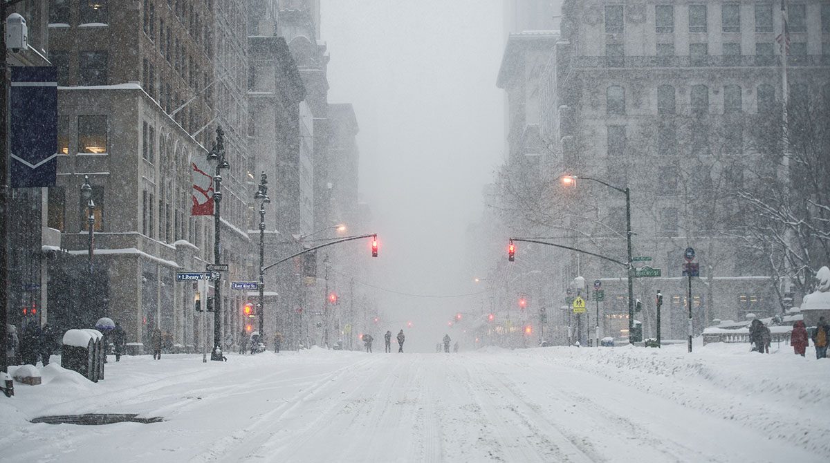 Snowstorm sugli Usa: <br>11mila voli cancellati