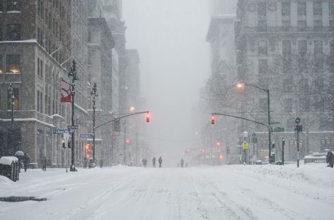 Usa, tempesta di neve. <br>Voli cancellati e trasporti in tilt
