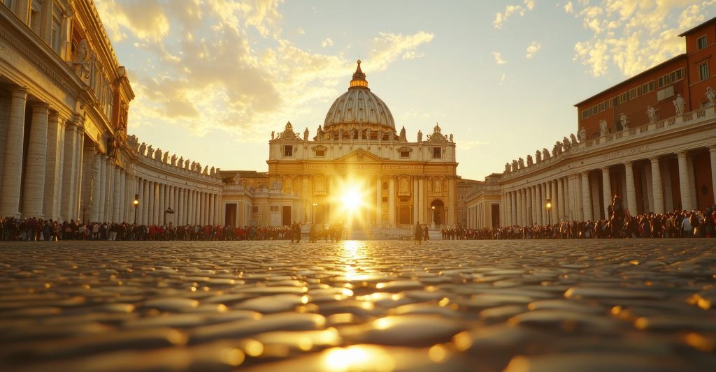 san pietro vaticano roma giubileo adobe