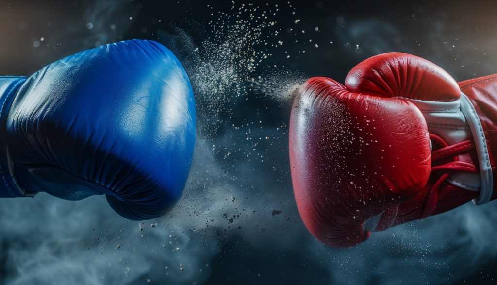 scontro contro affronto battibecco guerra conflitto adobe