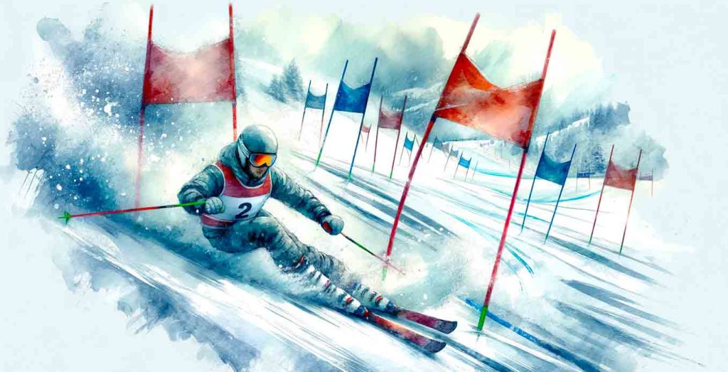 slalom neve olimpiadi adobe