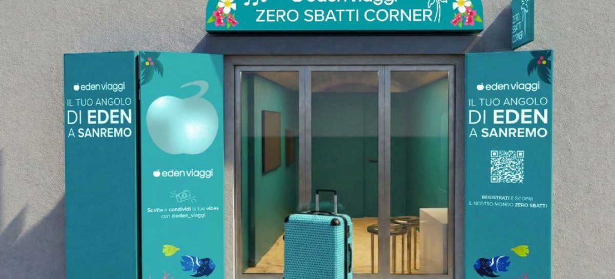 Eden avrà il suo “Zero Sbatti Corner” a Sanremo