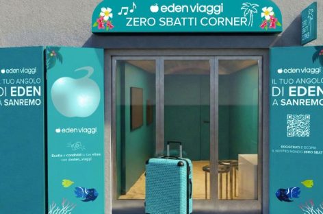 Eden avrà il suo “Zero Sbatti Corner” a Sanremo