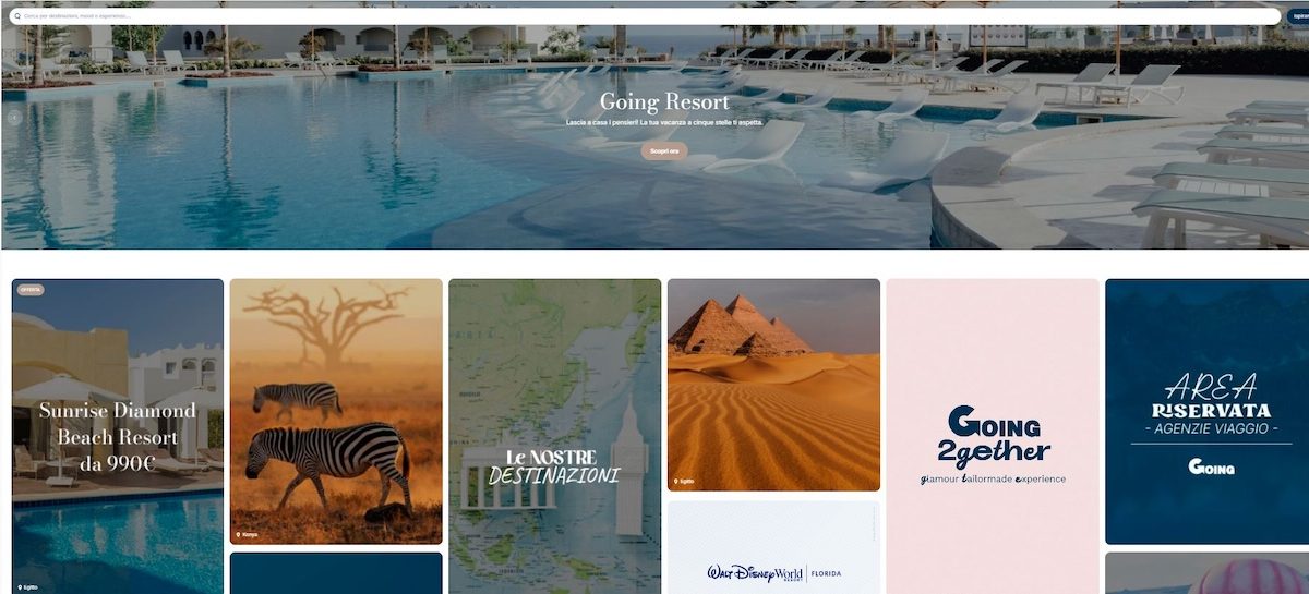 Going svela la nuova release del sito web