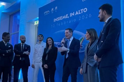 Ita olimpica e i suoi tedofori