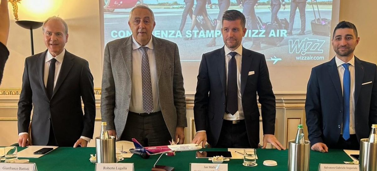 Wizz Air, la scalata italiana passa da Palermo