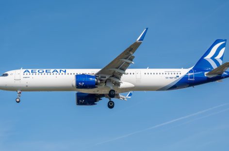 Aegean torna a Bari: volo per Atene da giugni
