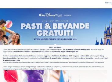 Walt Disney World Resort: tutta l’offerta nei sistemi Going