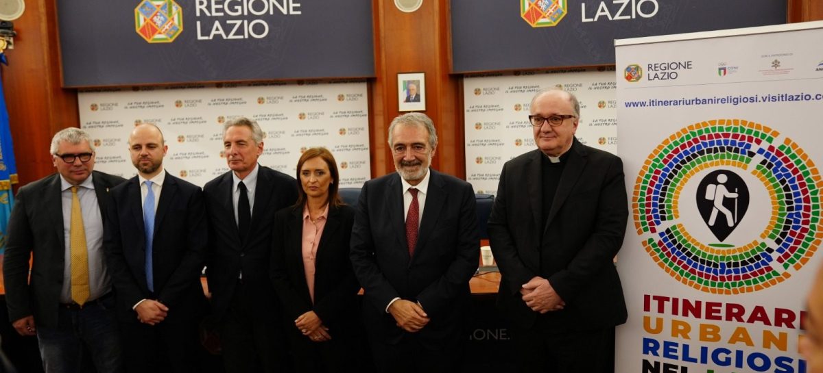 Lazio, online la piattaforma “Itinerari urbani religiosi”