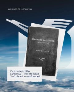 Lufthansa 100 anni