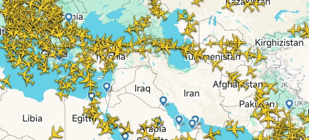 Voli in tilt nel Golfo. <br>Easa: “Rischio abbattimento”