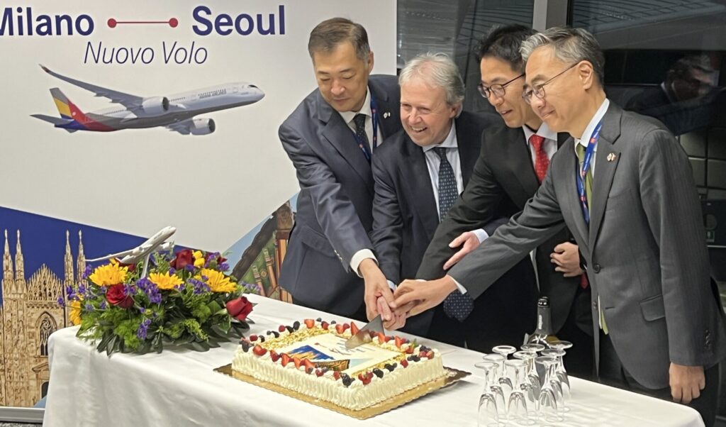 Asiana Malpensa-Seoul uff st
