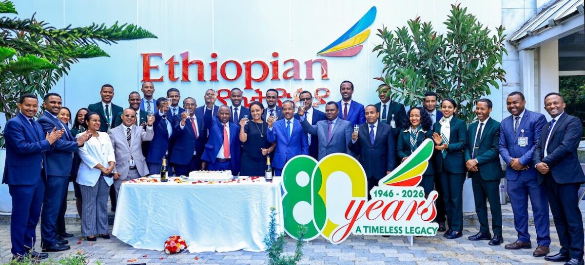 Ottant’anni di voli per Ethiopian Airlines