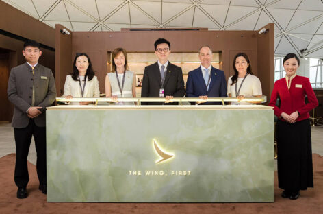 Cathay Pacific riapre la lounge The Wing First a Hong Kong