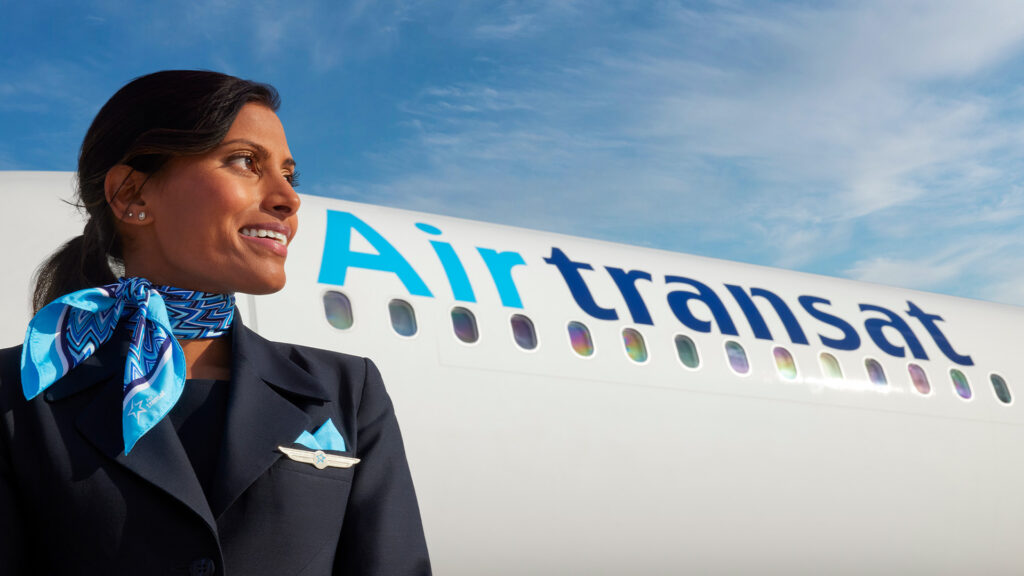 Air Transat hostess Italy 2026 da uff st