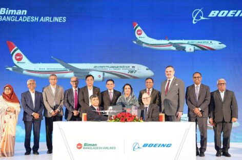 Biman Bangladesh Airlines ordina 14 aerei Boeing